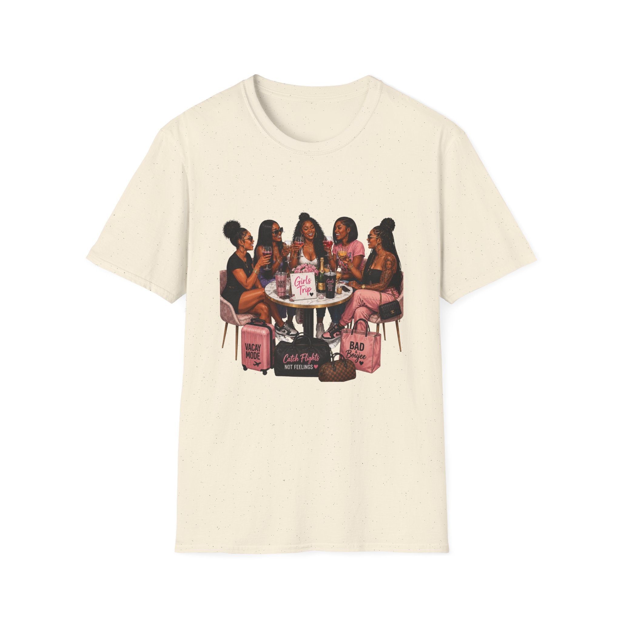 Girls Trip Illustration T-Shirt | Bachelorette Party Tee