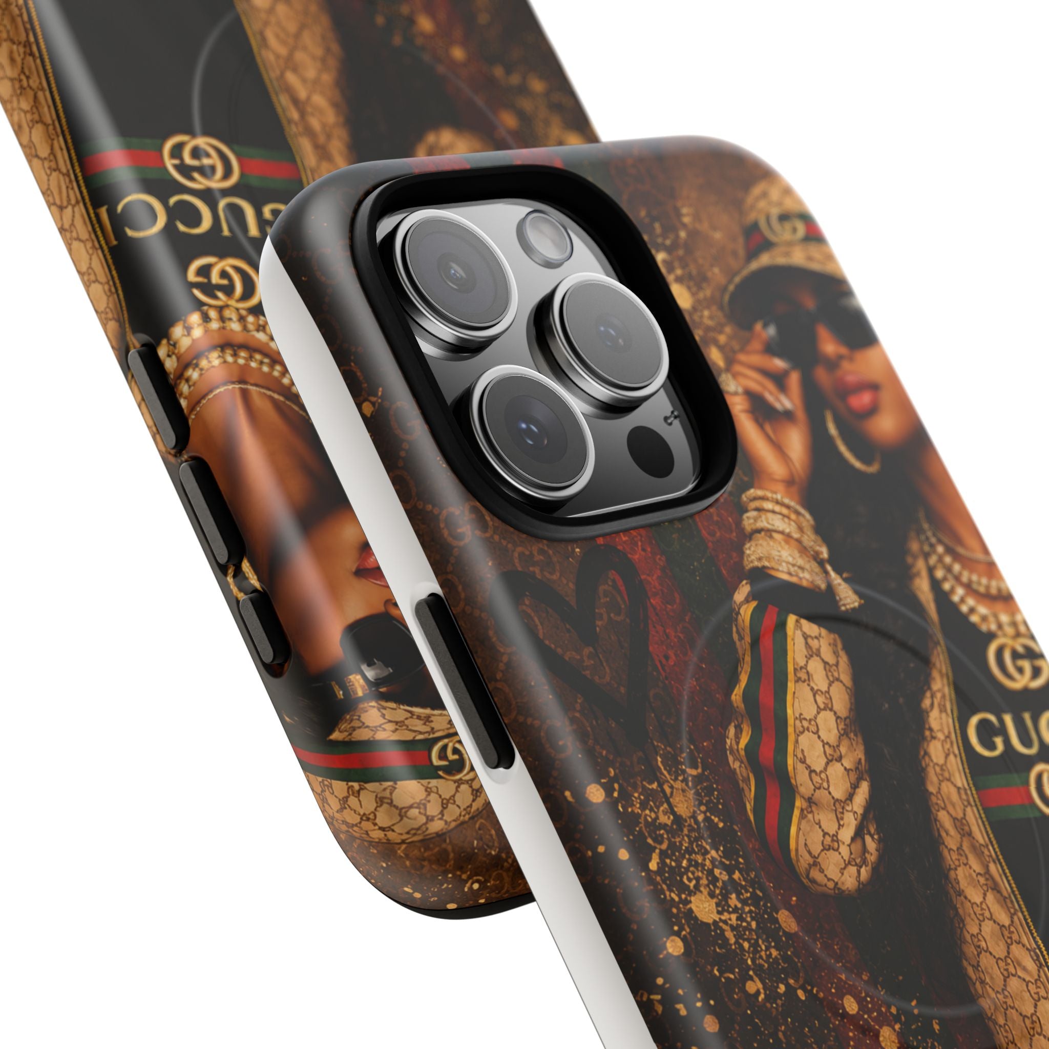 Phone Case — Luxury Street Style Gucci Design Tough Magnetic Case