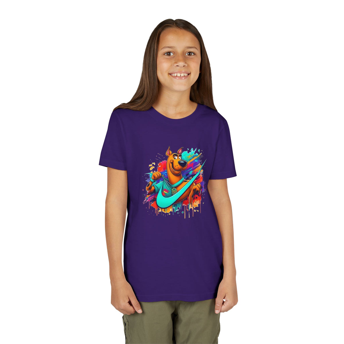 Scooby-Doo Splash Graphic Youth Tee