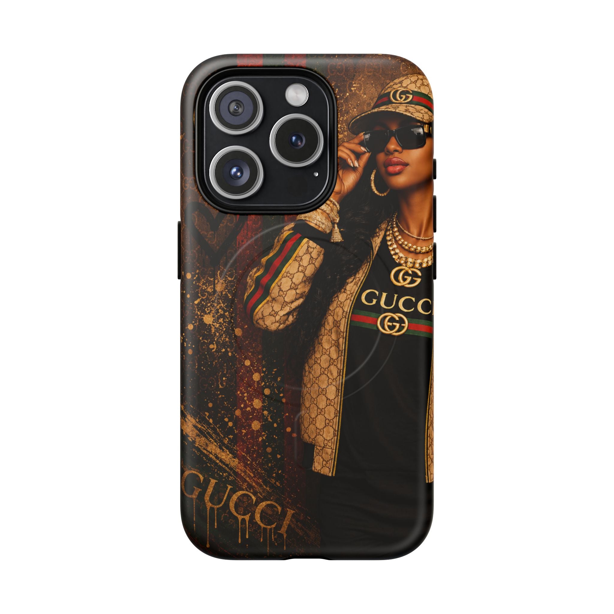 Phone Case — Luxury Street Style Gucci Design Tough Magnetic Case