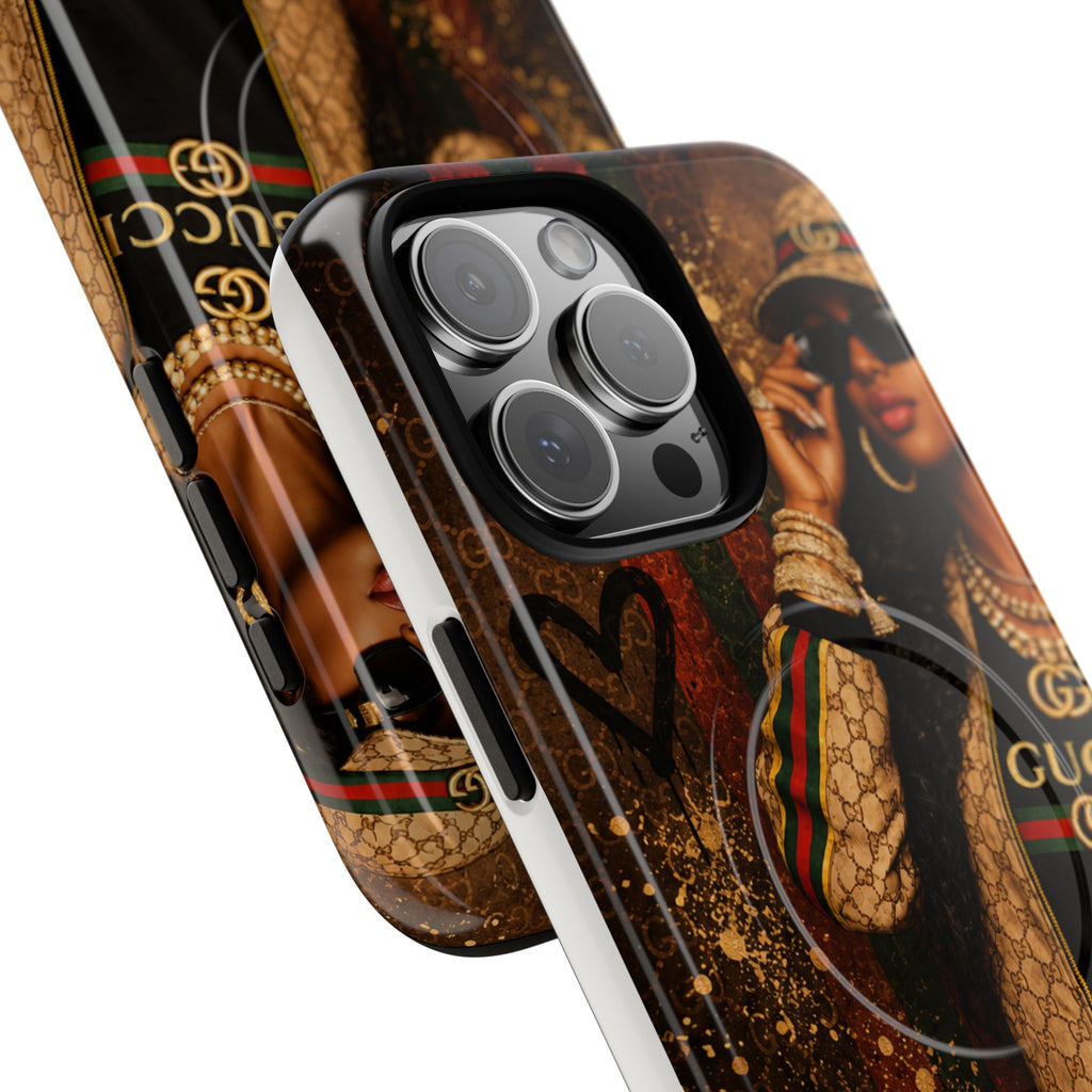 Phone Case — Luxury Street Style Gucci Design Tough Magnetic Case