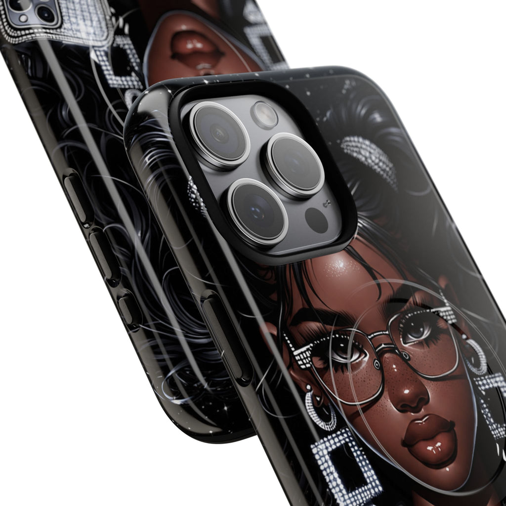 Black Girl Magic Selfie Phone Case | Tough Magnetic Case