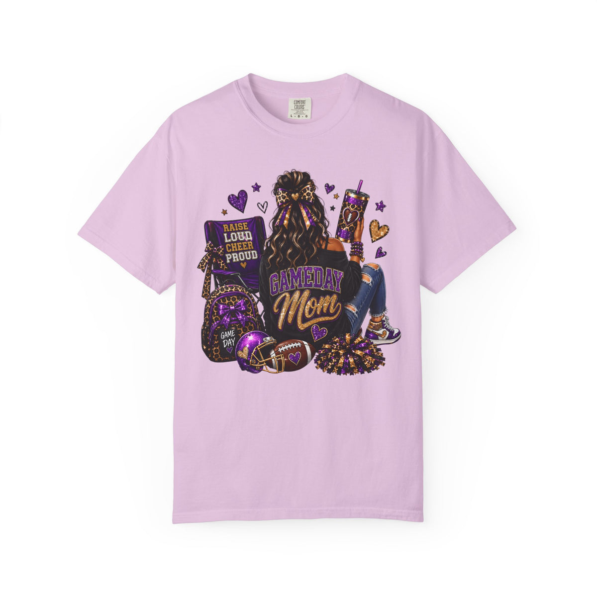 Game Day Mom T-Shirt — Cheer Mom Football Spirit Shirt