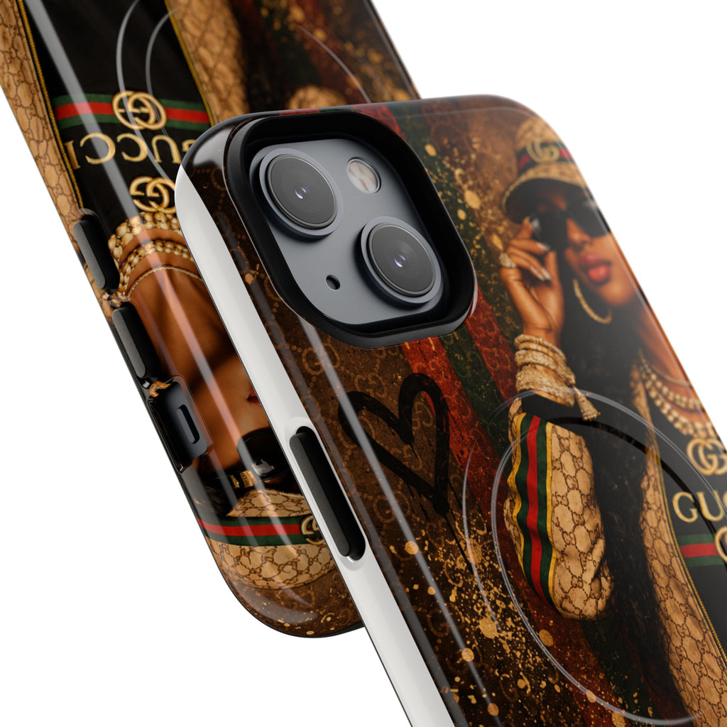 Phone Case — Luxury Street Style Gucci Design Tough Magnetic Case