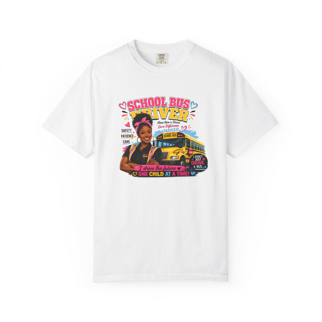 School Bus Driver T-Shirt — 'School Bus 4 Ever' Vintage Driver Appreciation Tee