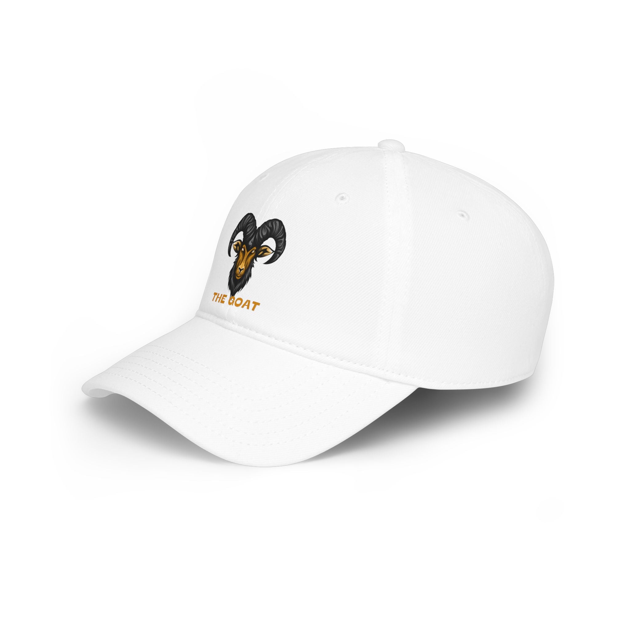 The GOAT Embroidered Low-Profile Baseball Cap