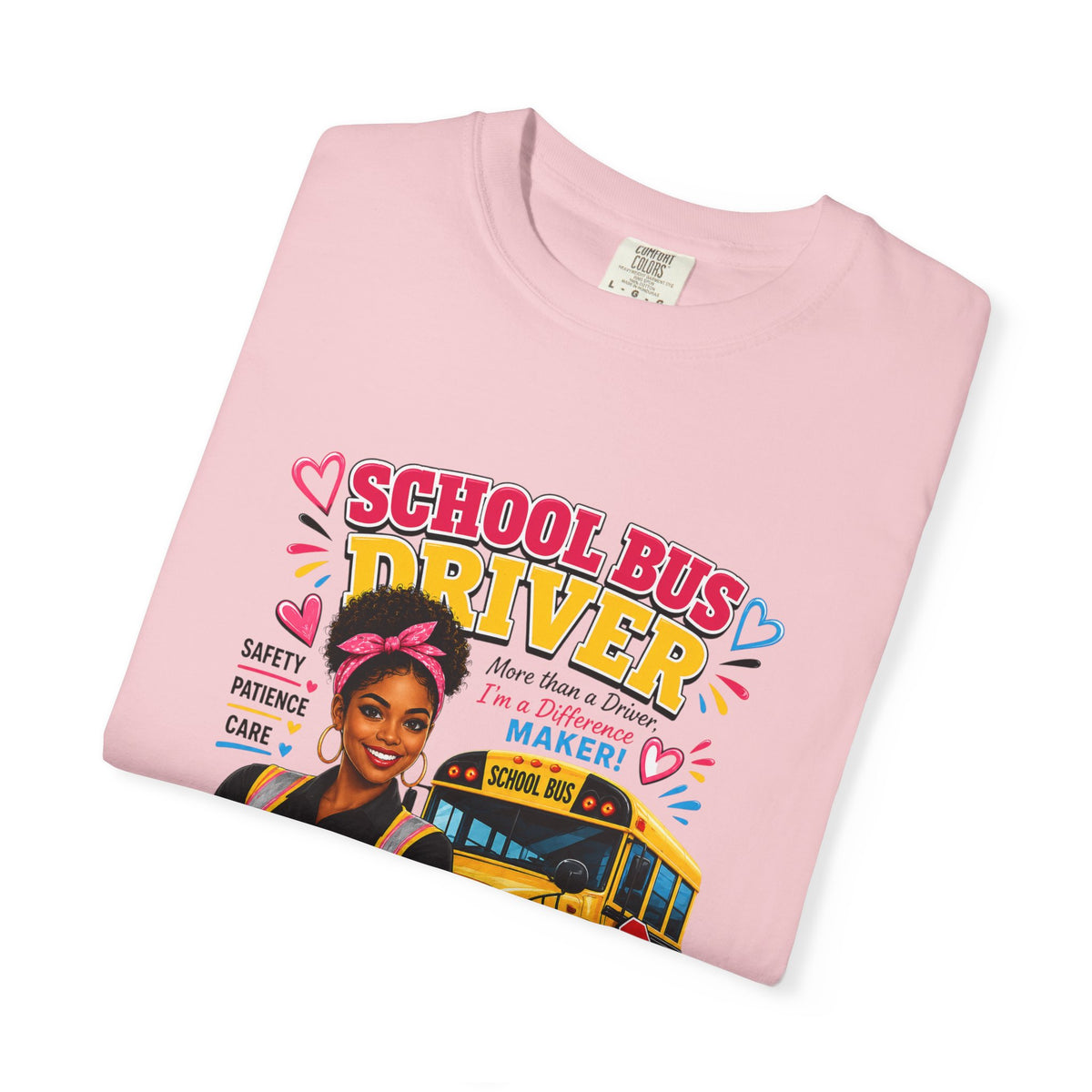 School Bus Driver T-Shirt — "I Drive the Future One Child at a Time"