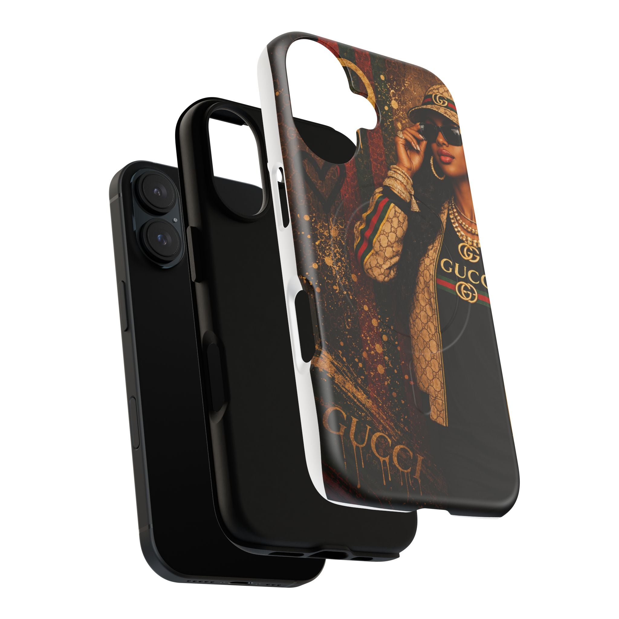 Phone Case — Luxury Street Style Gucci Design Tough Magnetic Case