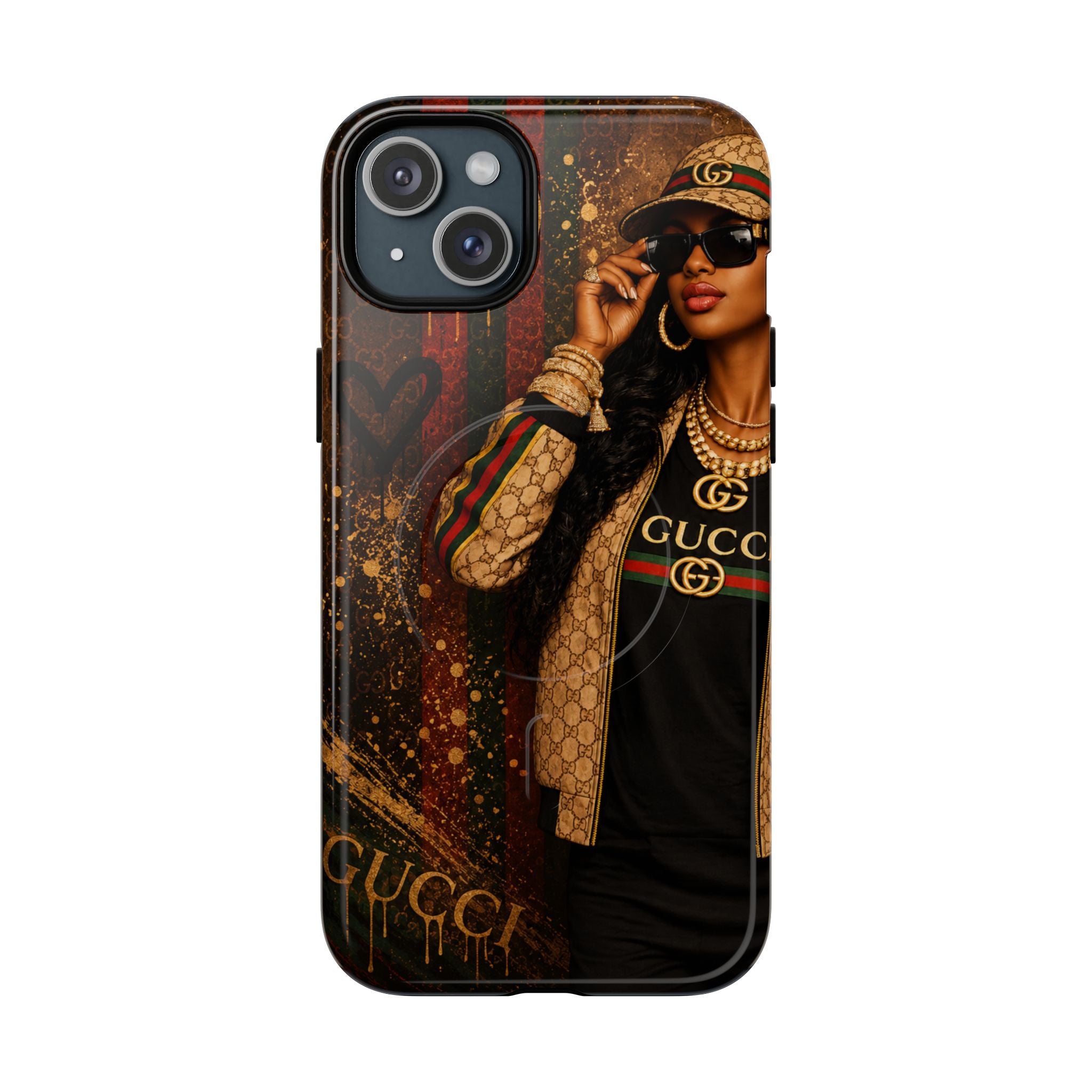 Phone Case — Luxury Street Style Gucci Design Tough Magnetic Case