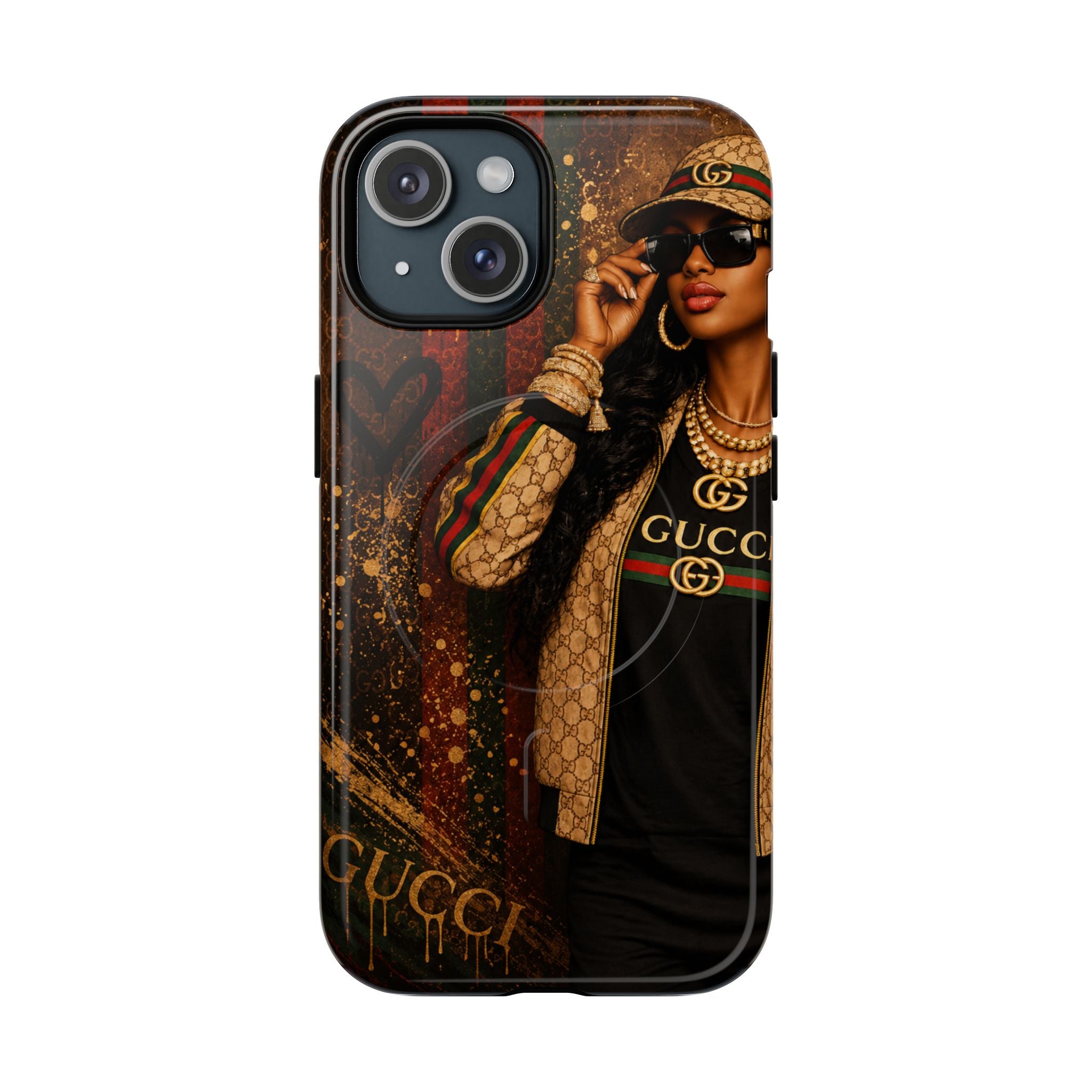 Phone Case — Luxury Street Style Gucci Design Tough Magnetic Case