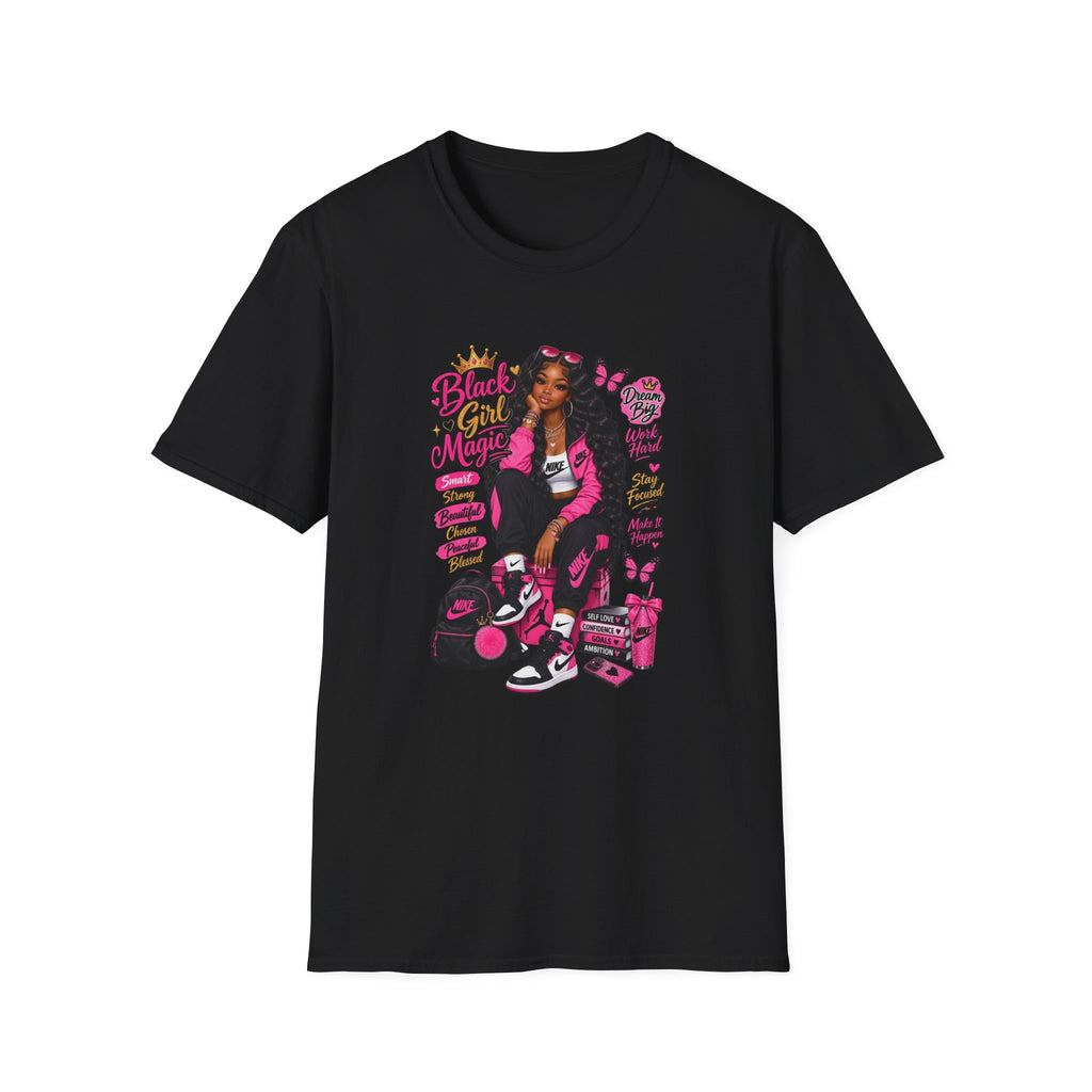 Black Girl Magic Tee — Empowering Afrocentric Graphic T‑Shirt