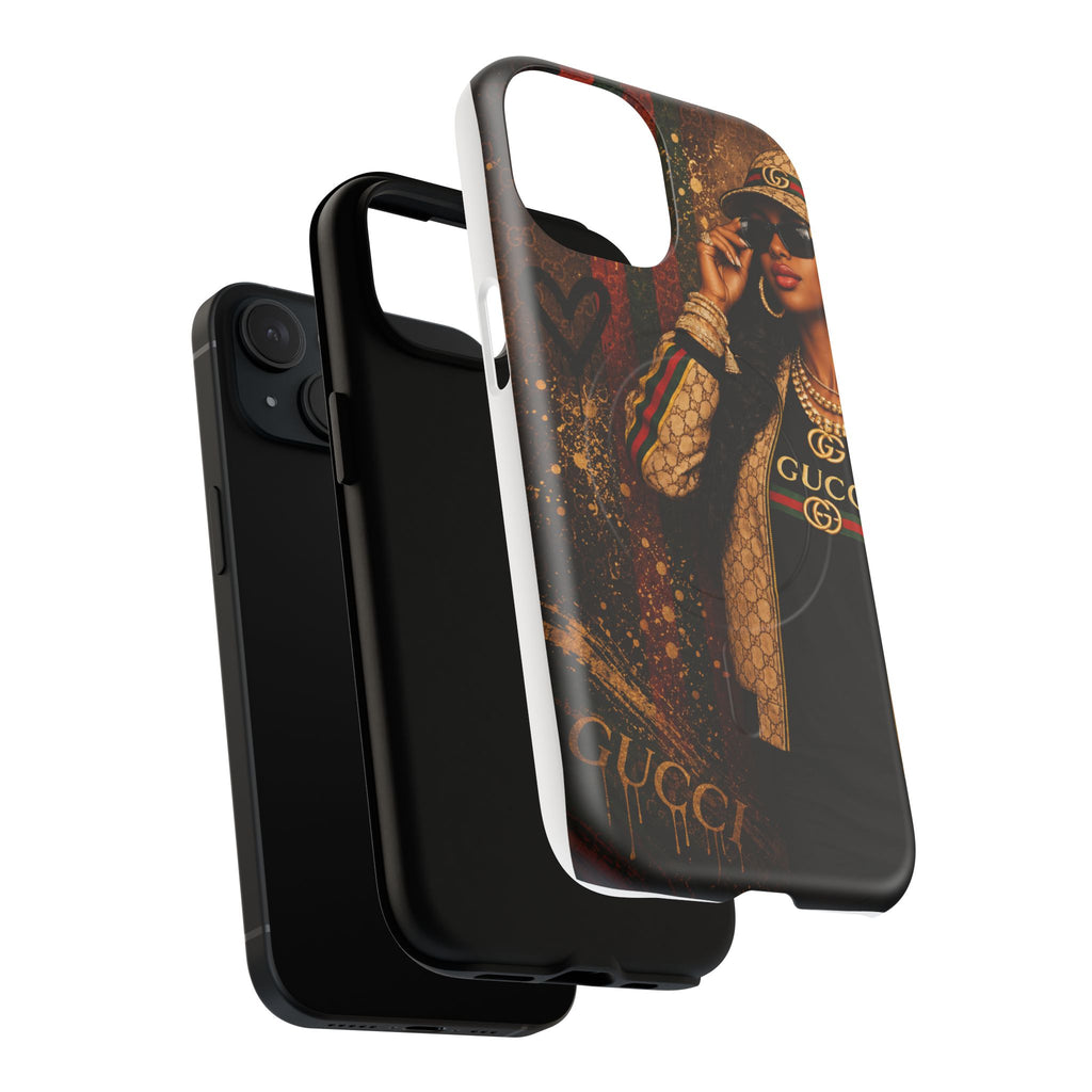 Phone Case — Luxury Street Style Gucci Design Tough Magnetic Case