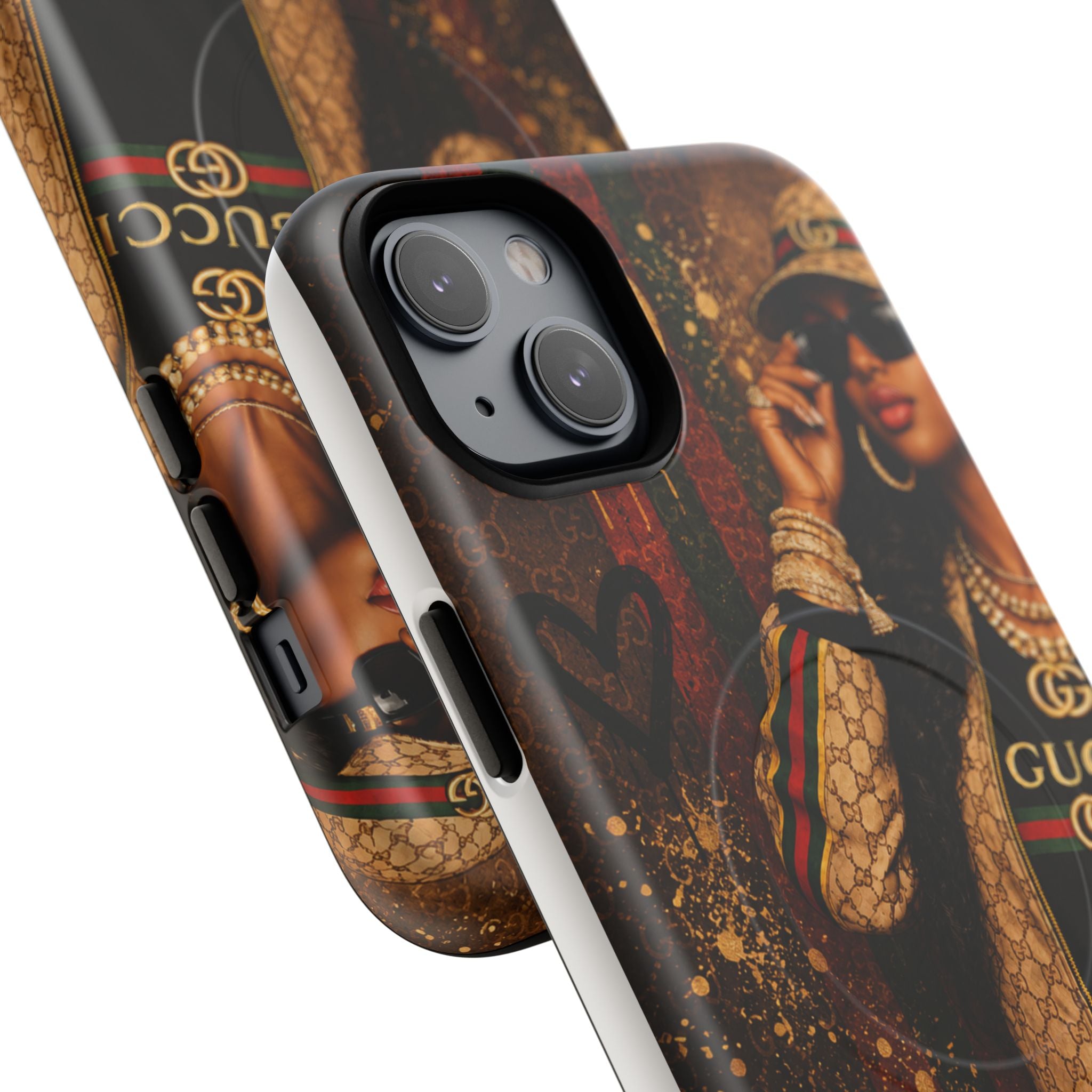 Phone Case — Luxury Street Style Gucci Design Tough Magnetic Case