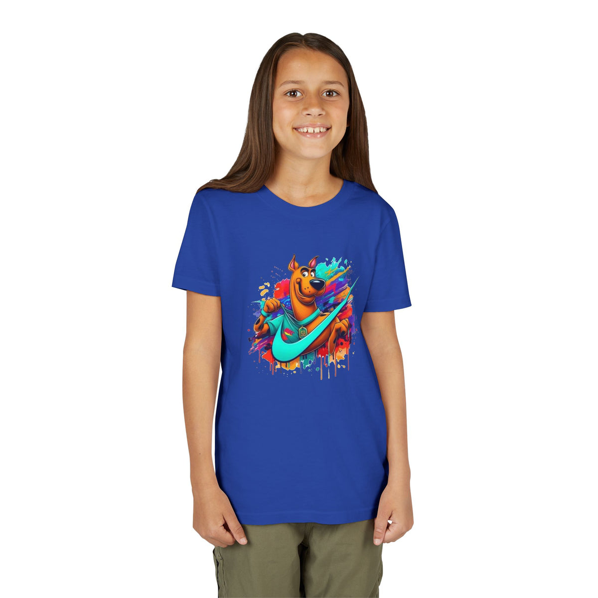 Scooby-Doo Splash Graphic Youth Tee