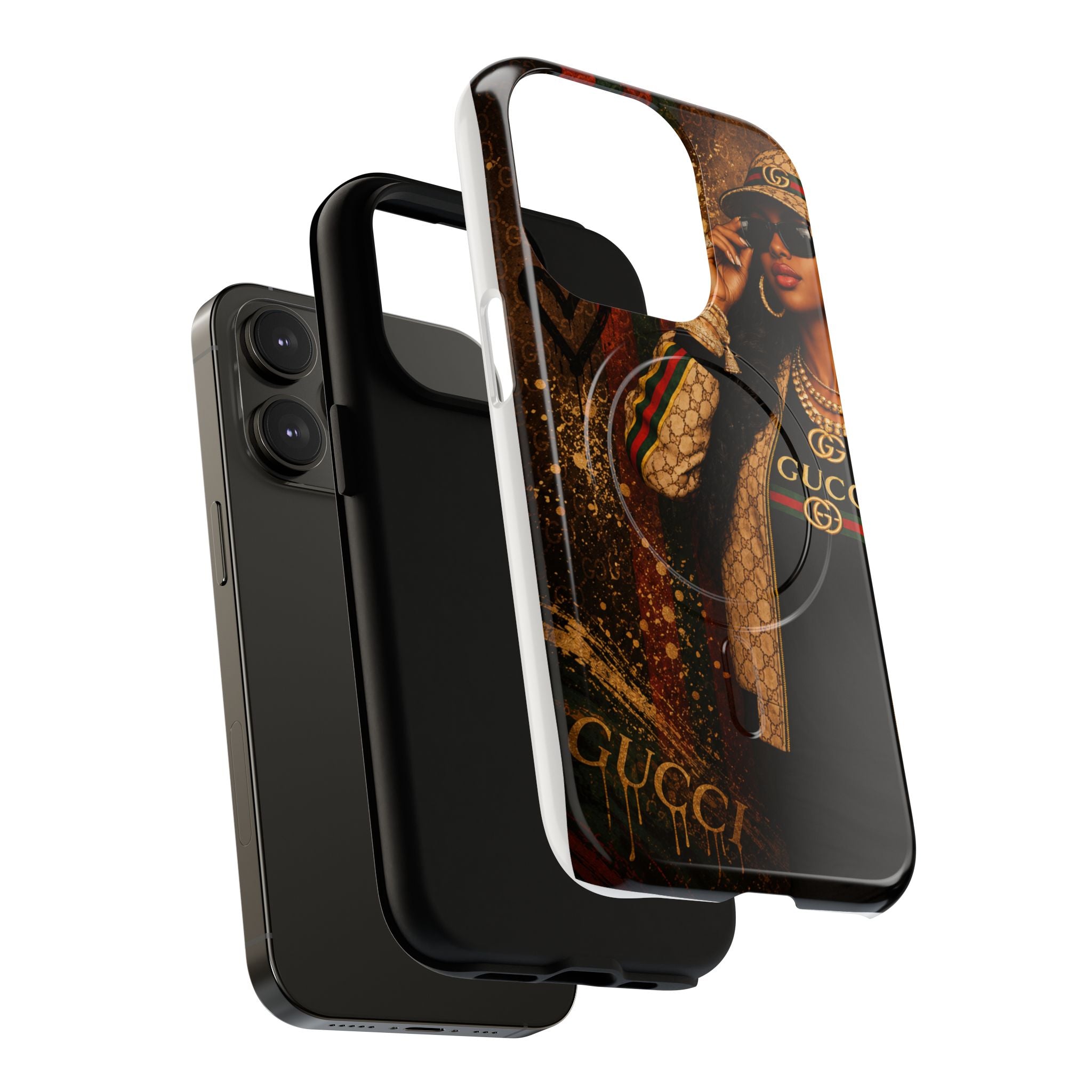 Phone Case — Luxury Street Style Gucci Design Tough Magnetic Case