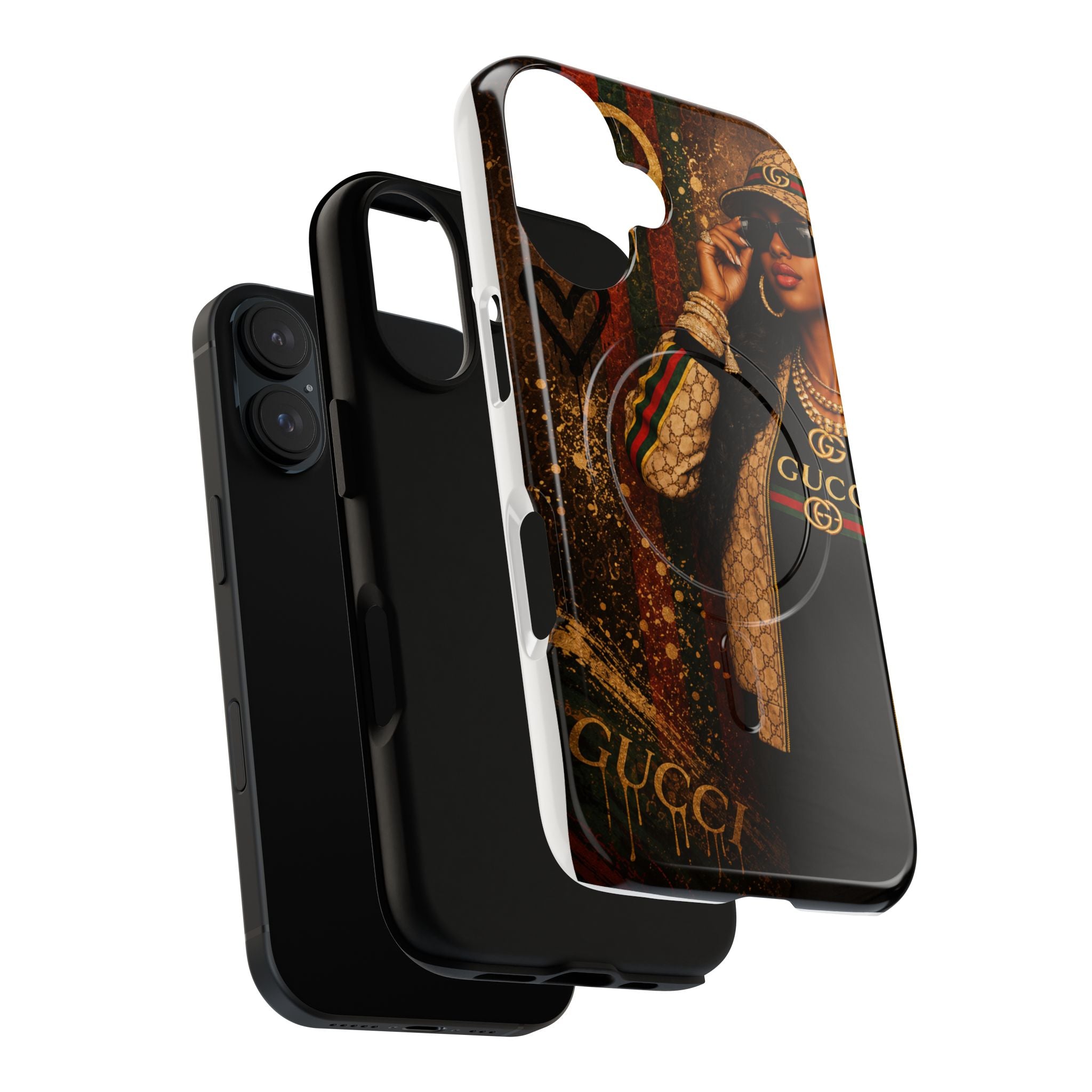 Phone Case — Luxury Street Style Gucci Design Tough Magnetic Case