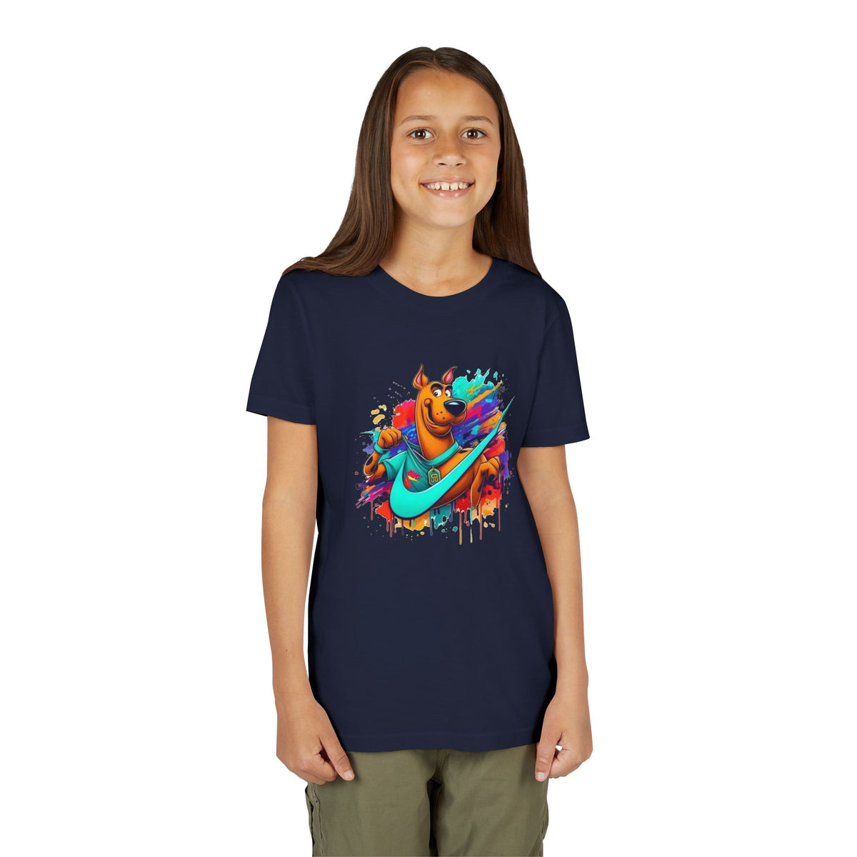 Scooby-Doo Splash Graphic Youth Tee