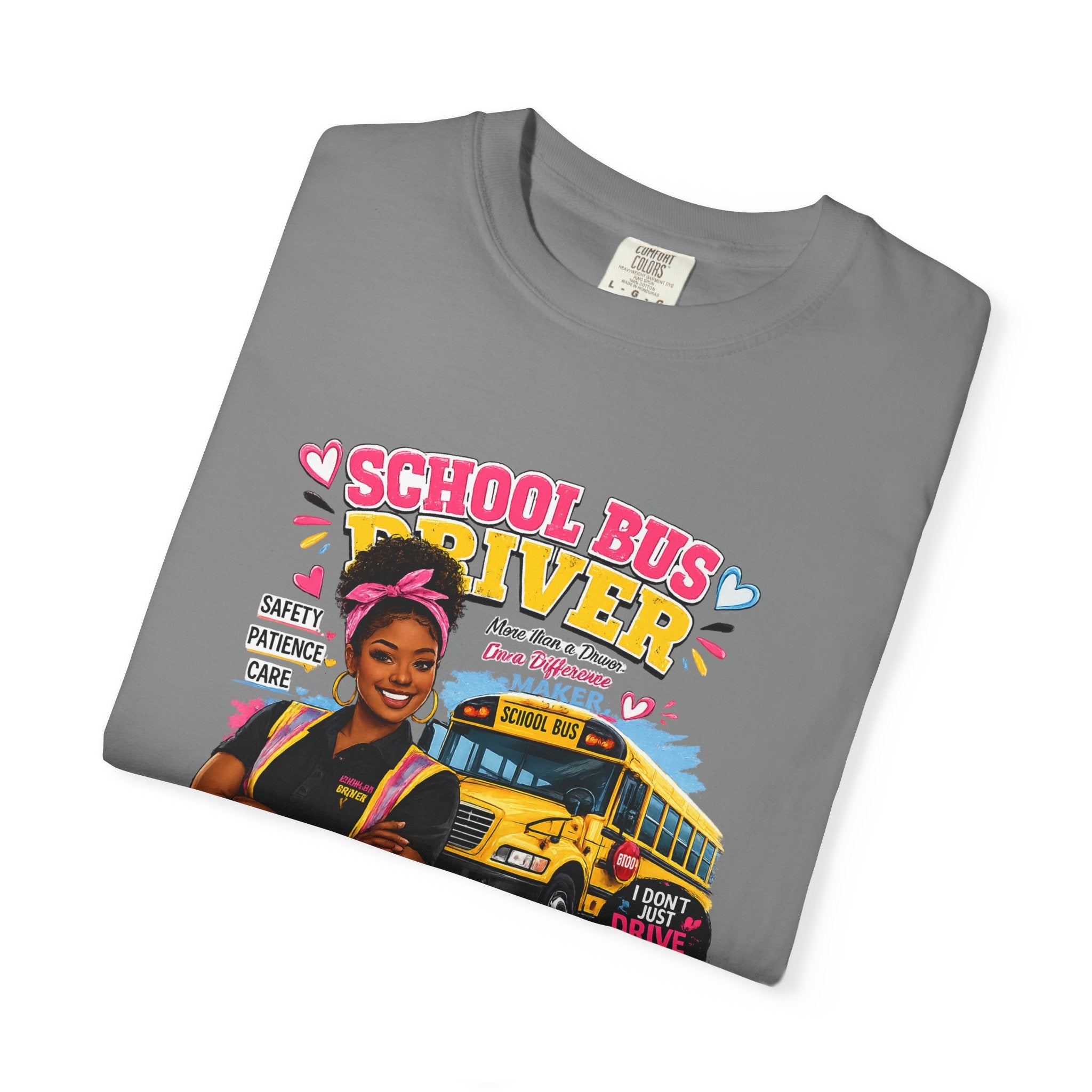 School Bus Driver T-Shirt — 'School Bus 4 Ever' Vintage Driver Appreciation Tee