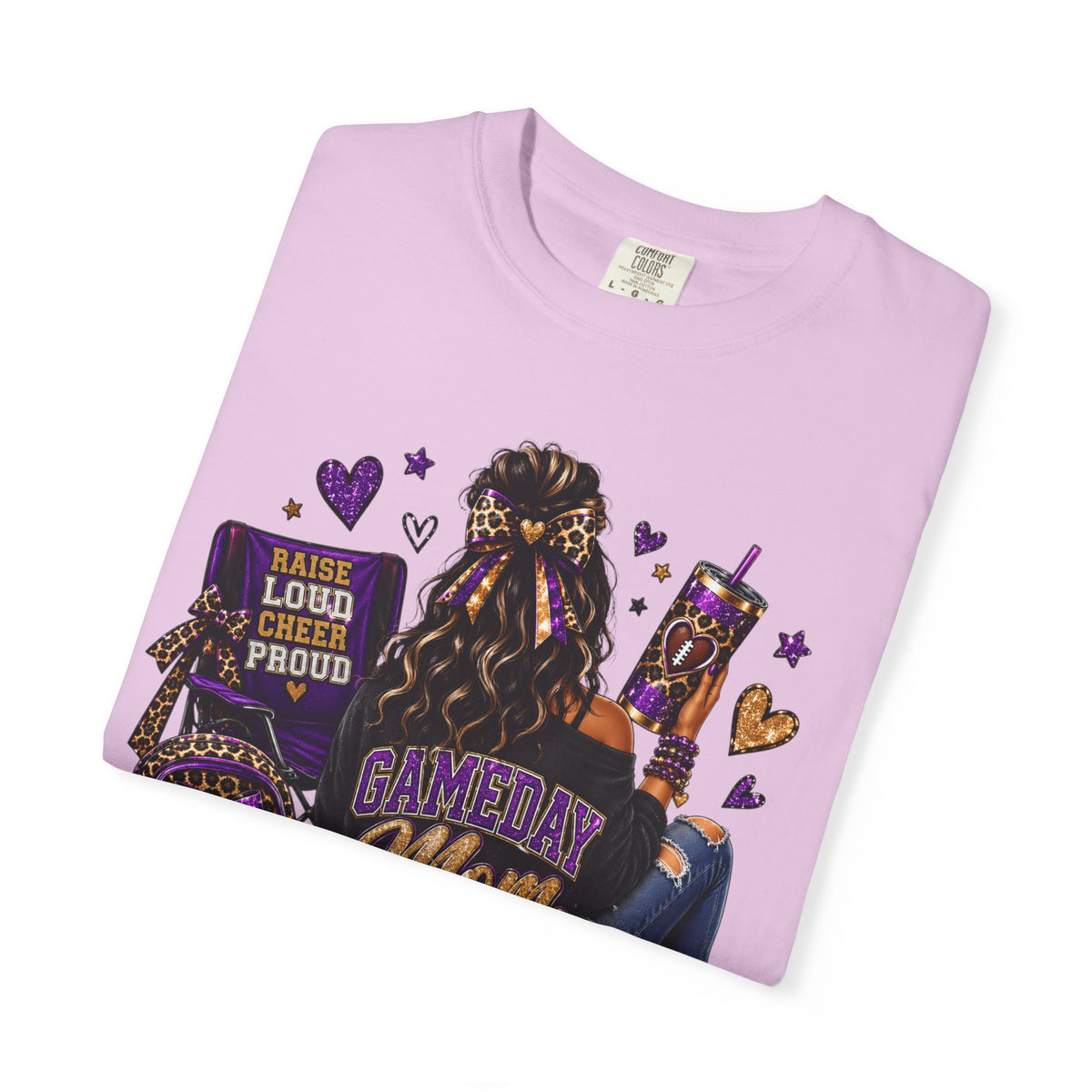 Game Day Mom T-Shirt — Cheer Mom Football Spirit Shirt