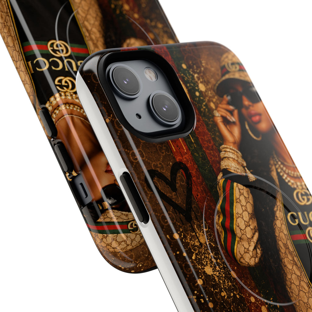 Phone Case — Luxury Street Style Gucci Design Tough Magnetic Case