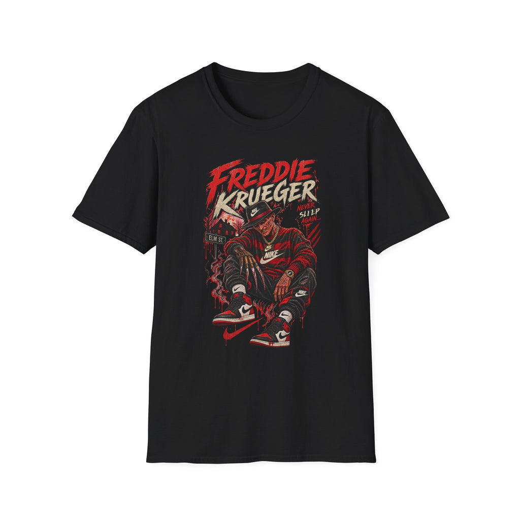 Freddie Krueger Retro Horror Graphic T-Shirt