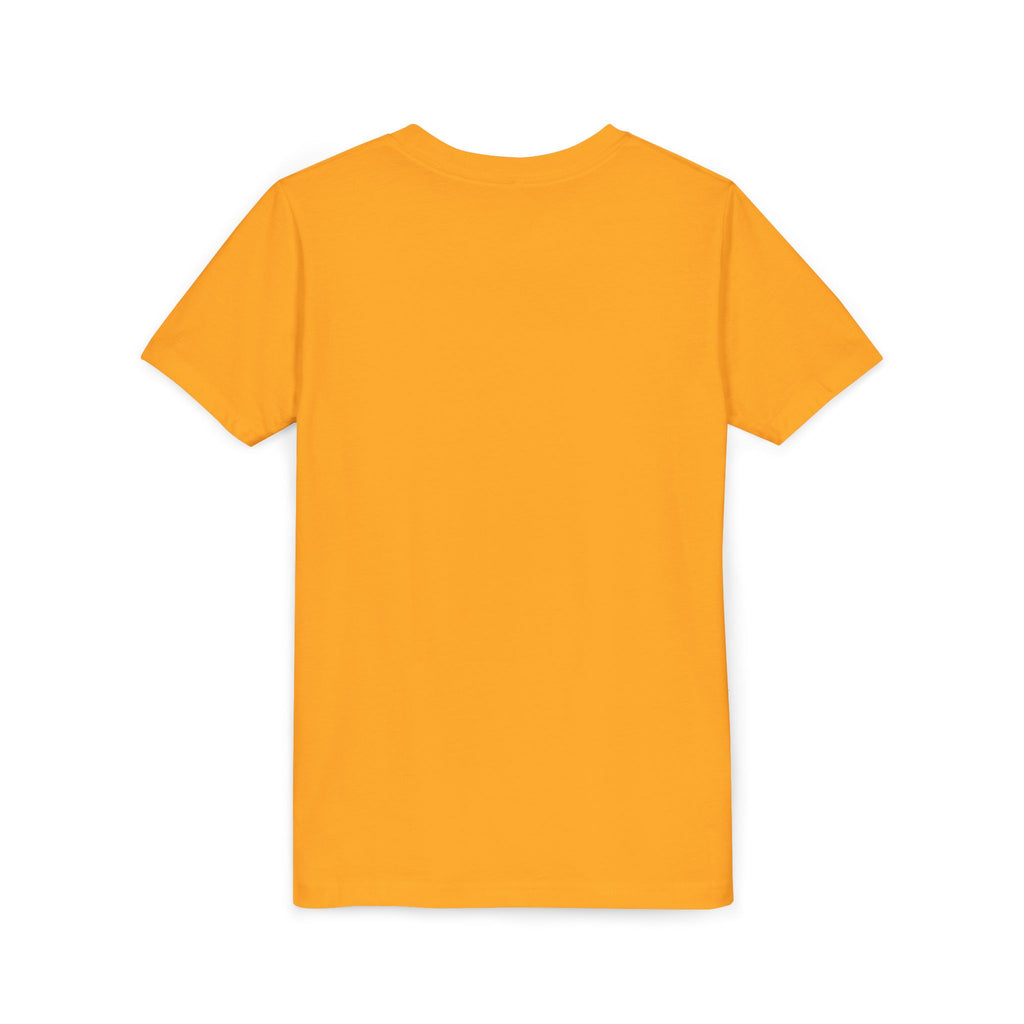 Neon Gamer Character Youth Short Sleeve Tee | Retro Arcade Controller