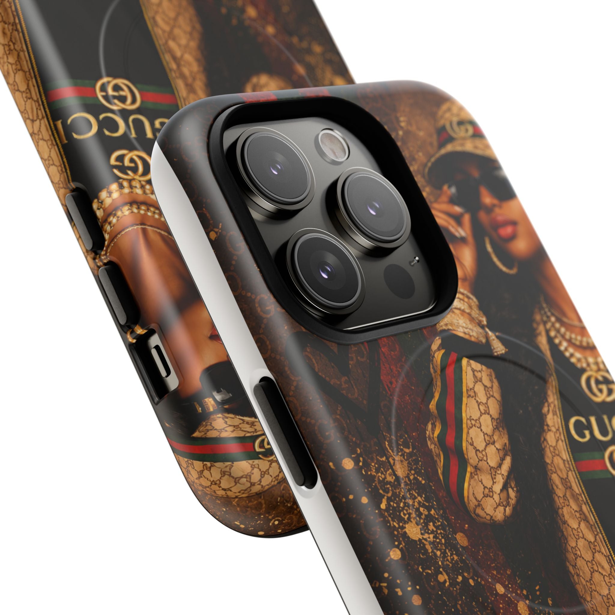 Phone Case — Luxury Street Style Gucci Design Tough Magnetic Case