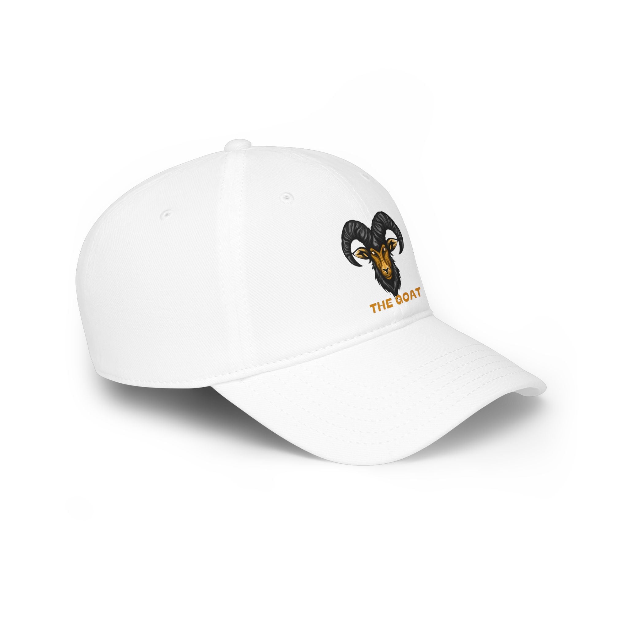 The GOAT Embroidered Low-Profile Baseball Cap