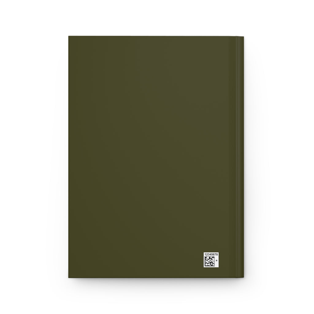 Floral Reader Hardcover Journal — Inspirational Portrait Notebook for Writers & Book Lovers