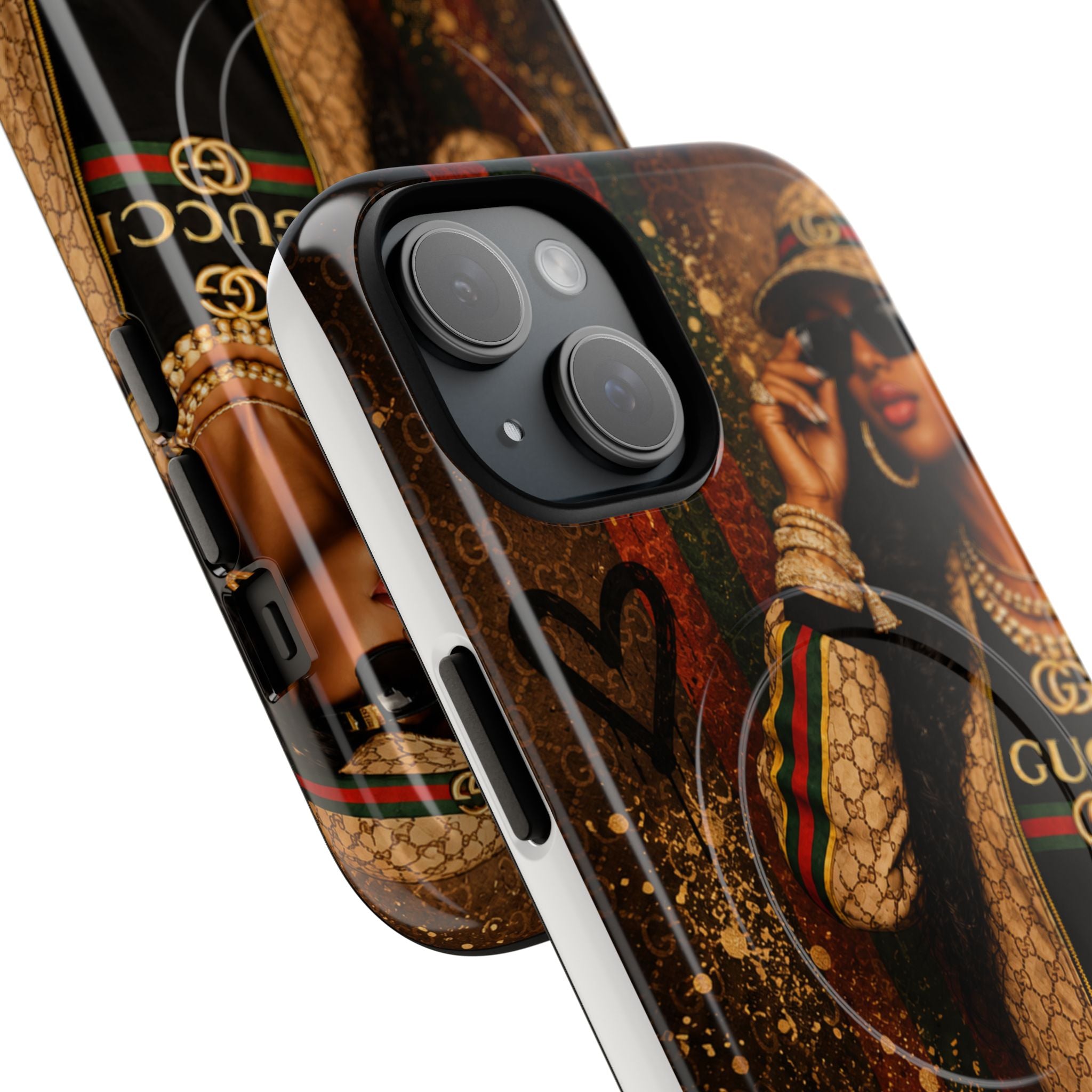 Phone Case — Luxury Street Style Gucci Design Tough Magnetic Case