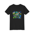 Level Up Gamer Graphic Youth Tee | Neon Arcade Controller, Video Game Design