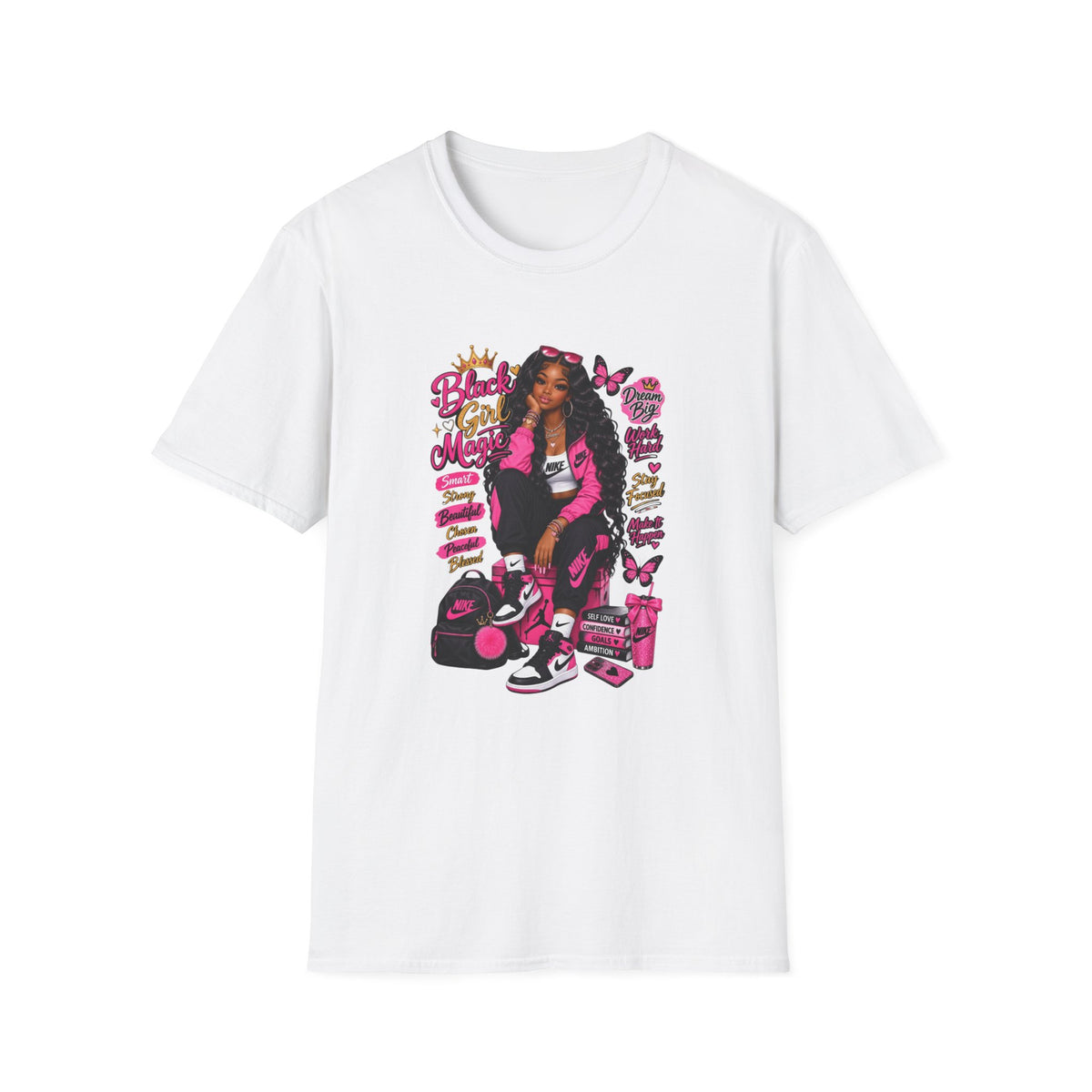 Black Girl Magic Tee — Empowering Afrocentric Graphic T‑Shirt