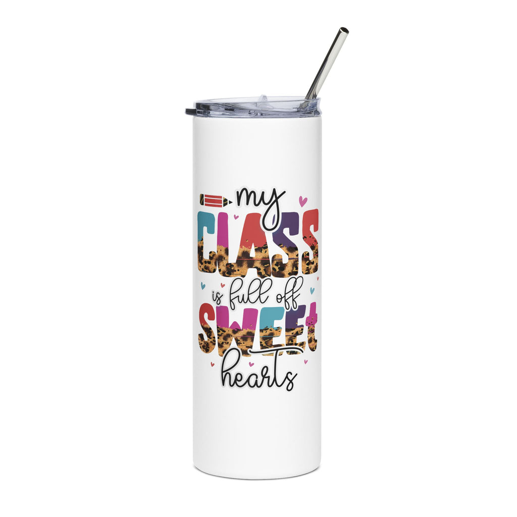 Teacher Appreciation 20oz Stainless Steel Tumbler — "Fuel for Educators" Travel Cup, Personalized Gift
