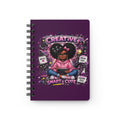 Creative Black Girl Spiral Notebook — "Smart & Cute" Inspirational Journal for Girls