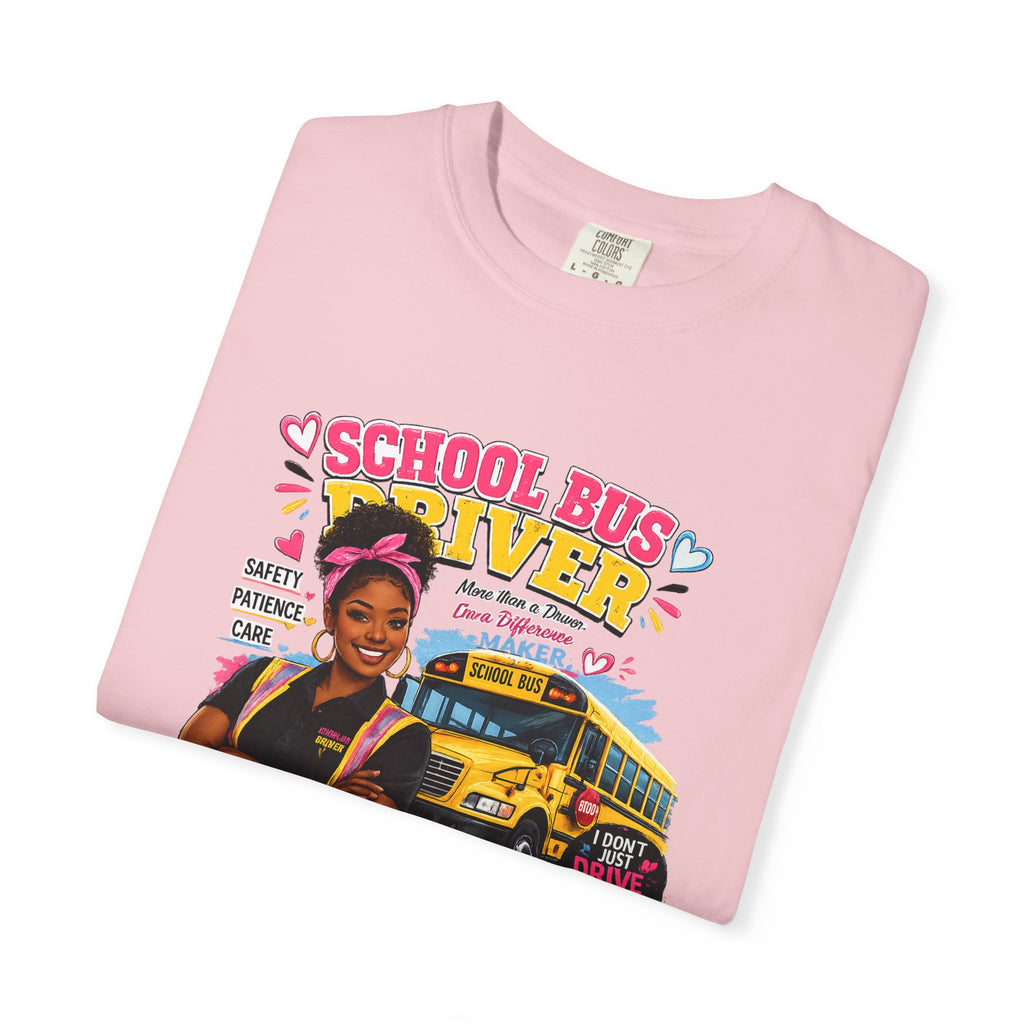 School Bus Driver T-Shirt — 'School Bus 4 Ever' Vintage Driver Appreciation Tee