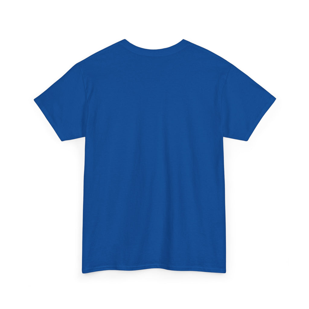 Two Friends Smoking at Table Tee | Casual Scene, Retro Illustration