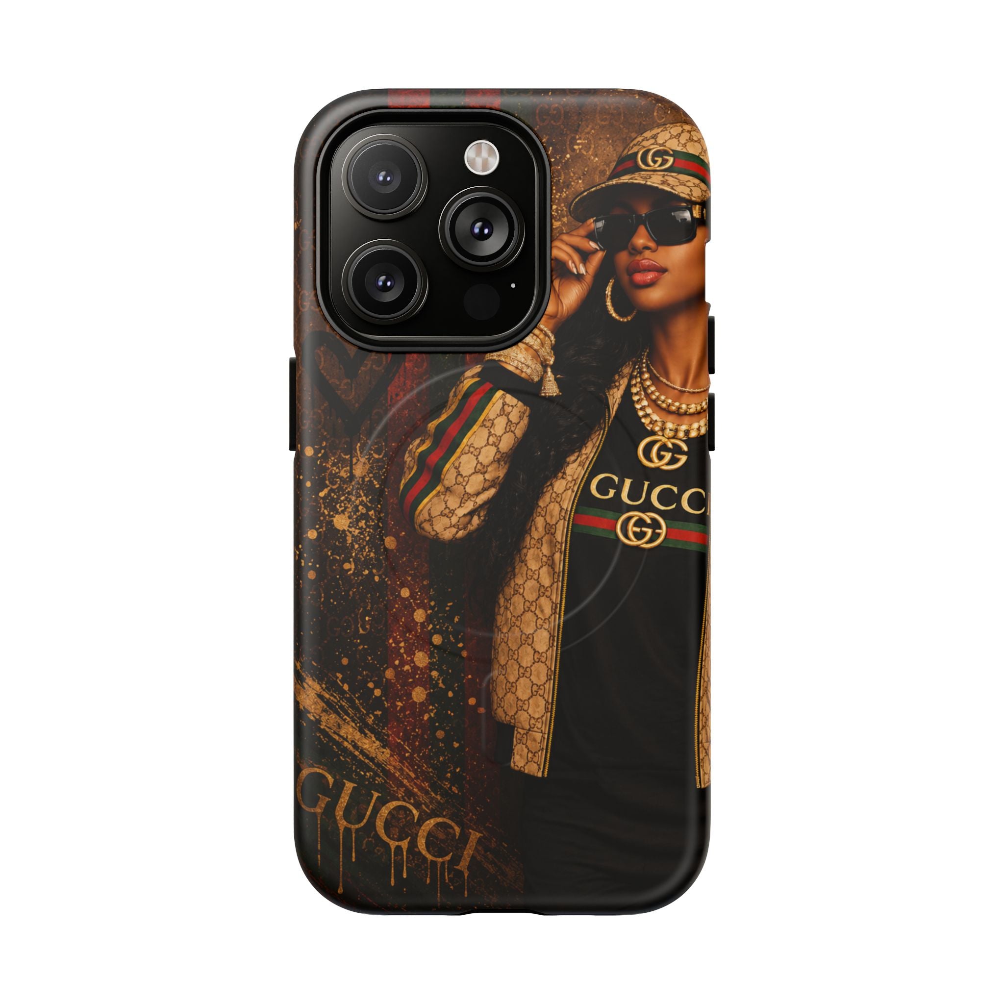 Phone Case — Luxury Street Style Gucci Design Tough Magnetic Case