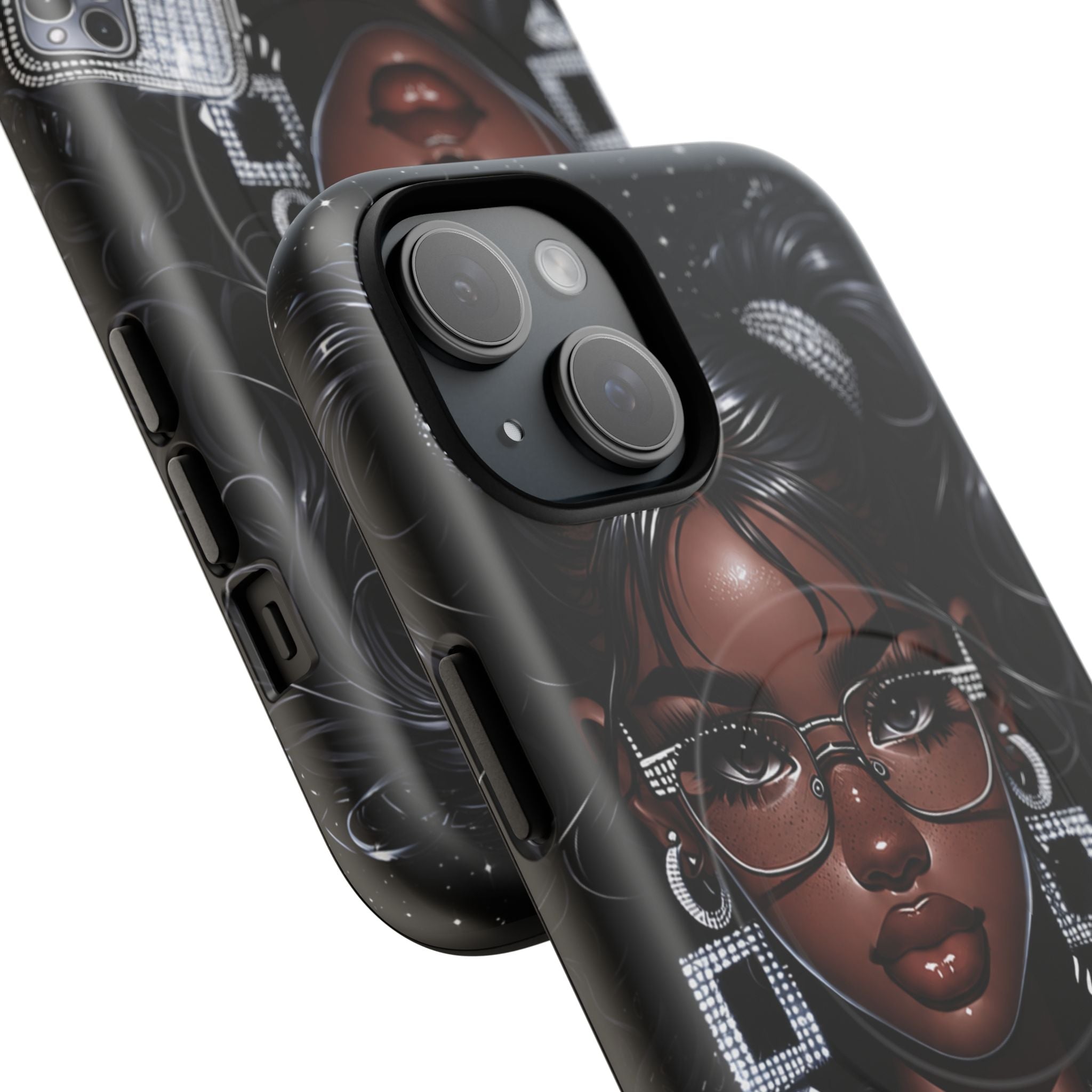 Black Girl Magic Selfie Phone Case | Tough Magnetic Case