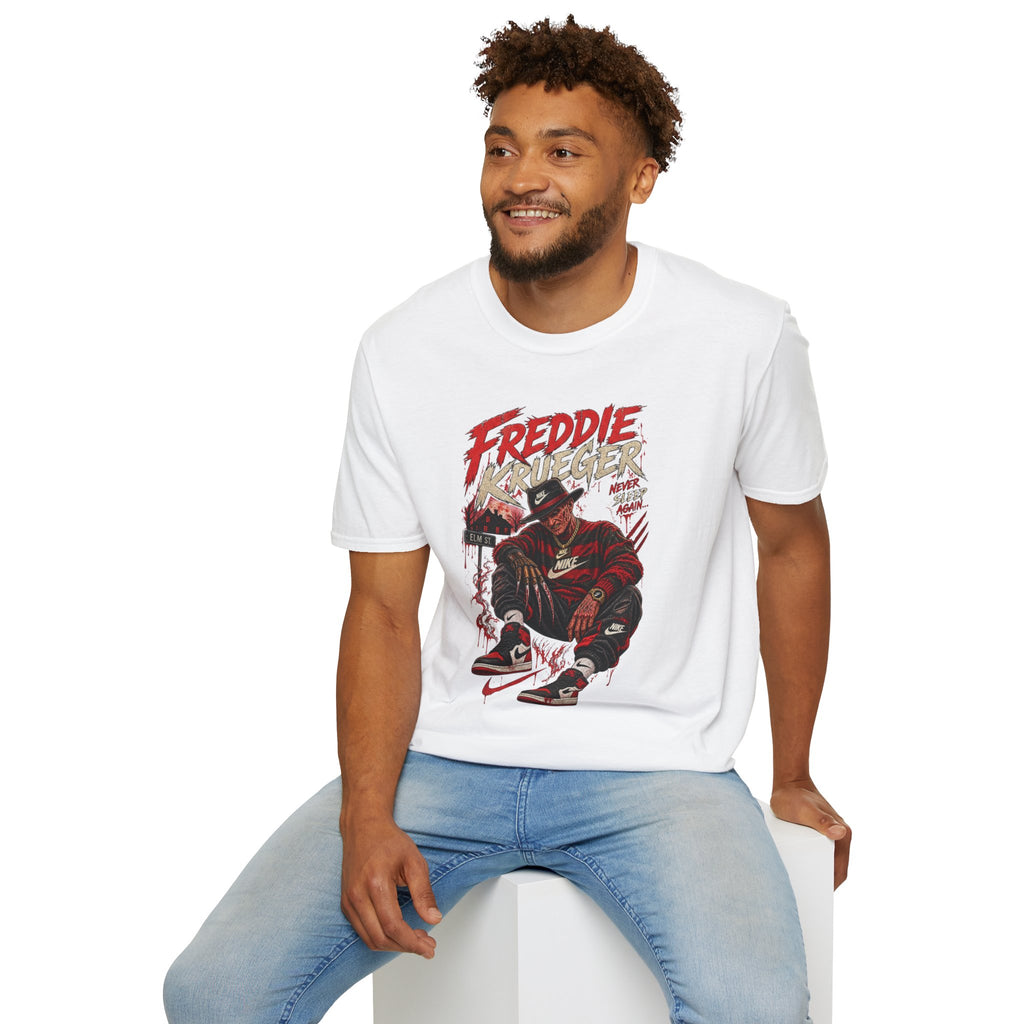 Freddie Krueger Retro Horror Graphic T-Shirt