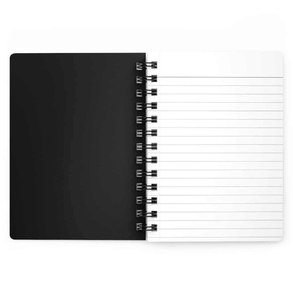 Empowered Black Girl Spiral Journal — "Be Your Own Boss" Inspirational Notebook
