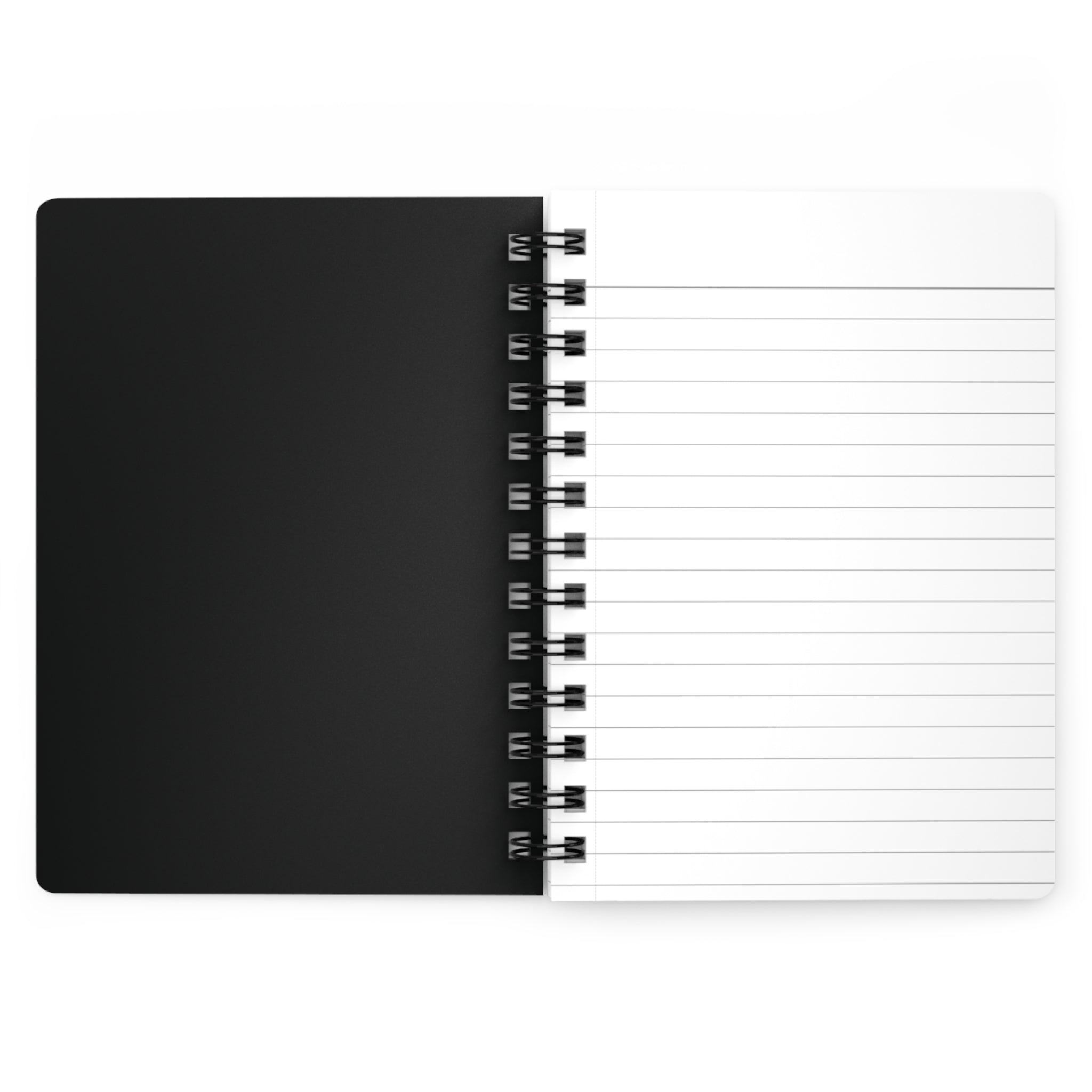 Empowered Black Girl Spiral Journal — "Be Your Own Boss" Inspirational Notebook