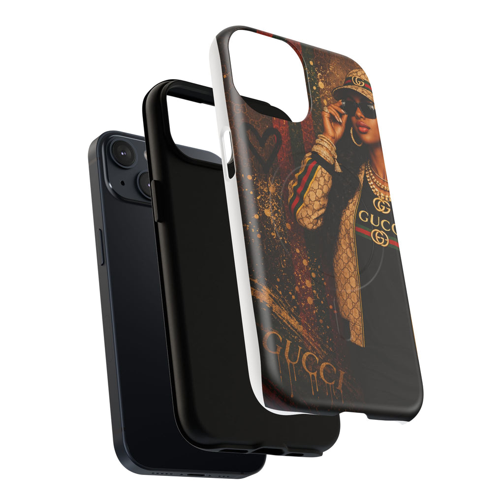 Phone Case — Luxury Street Style Gucci Design Tough Magnetic Case