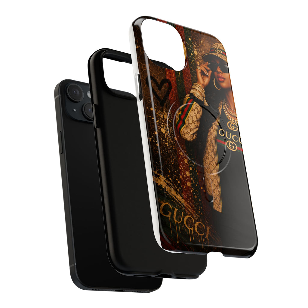 Phone Case — Luxury Street Style Gucci Design Tough Magnetic Case