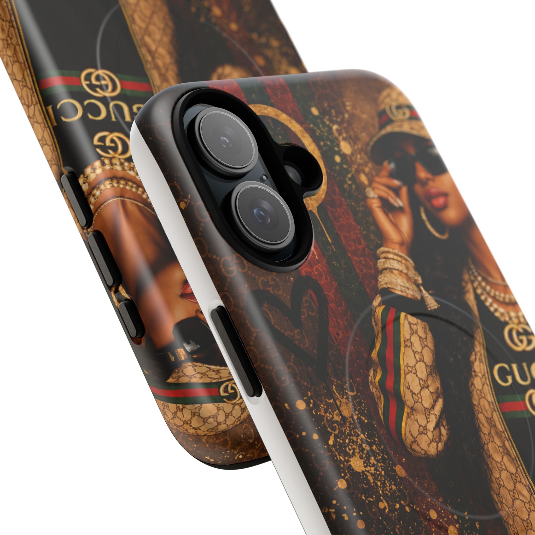 Phone Case — Luxury Street Style Gucci Design Tough Magnetic Case