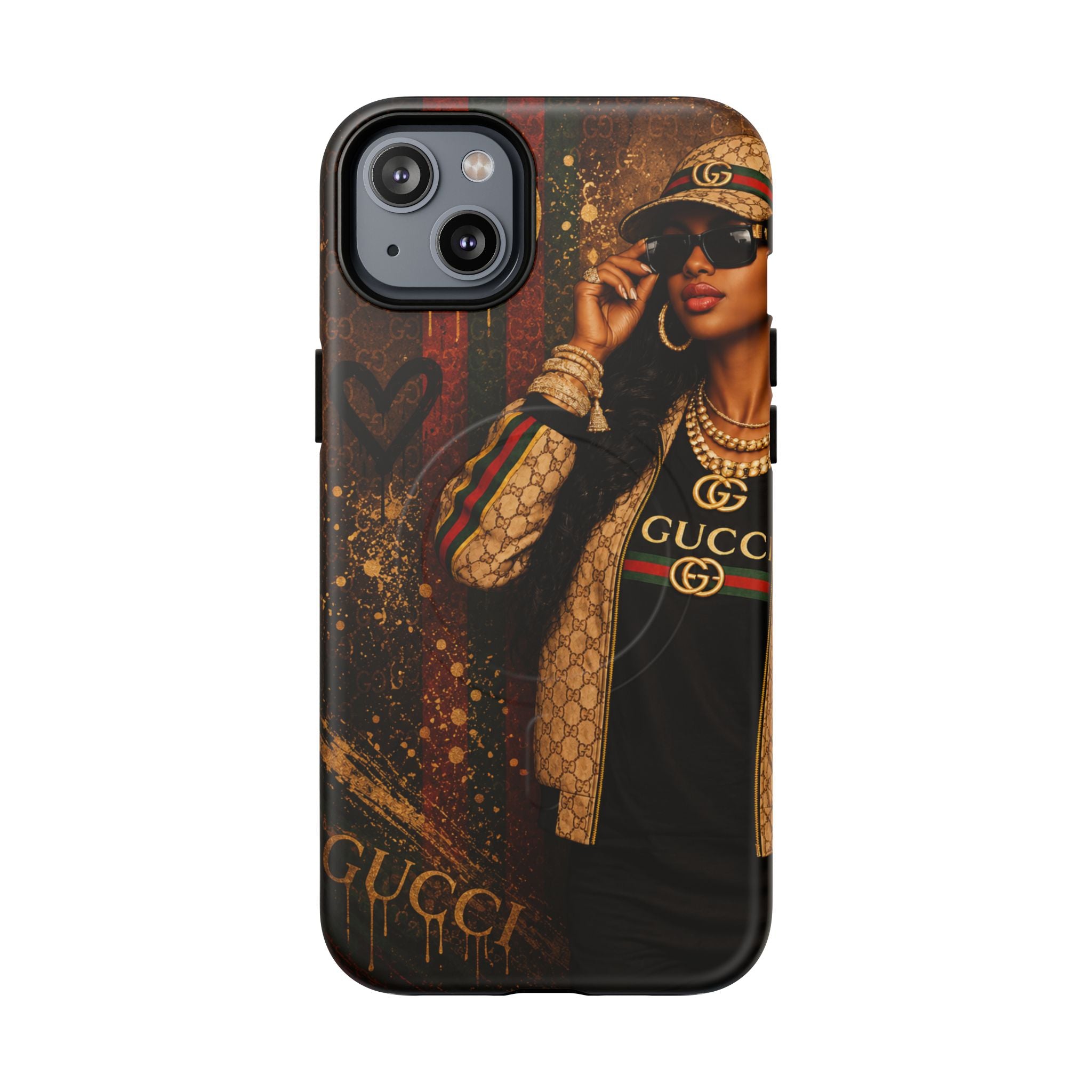 Phone Case — Luxury Street Style Gucci Design Tough Magnetic Case