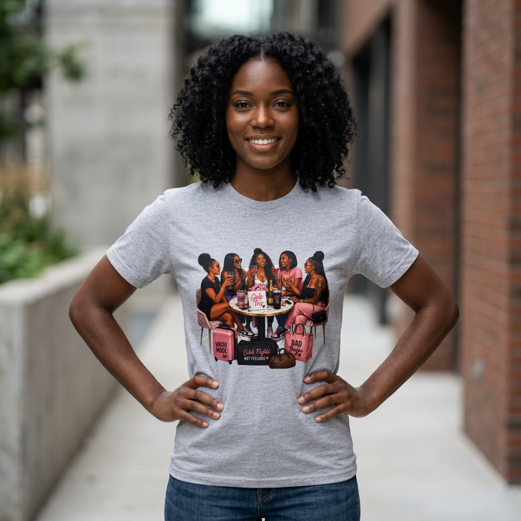 Girls Trip Illustration T-Shirt | Bachelorette Party Tee