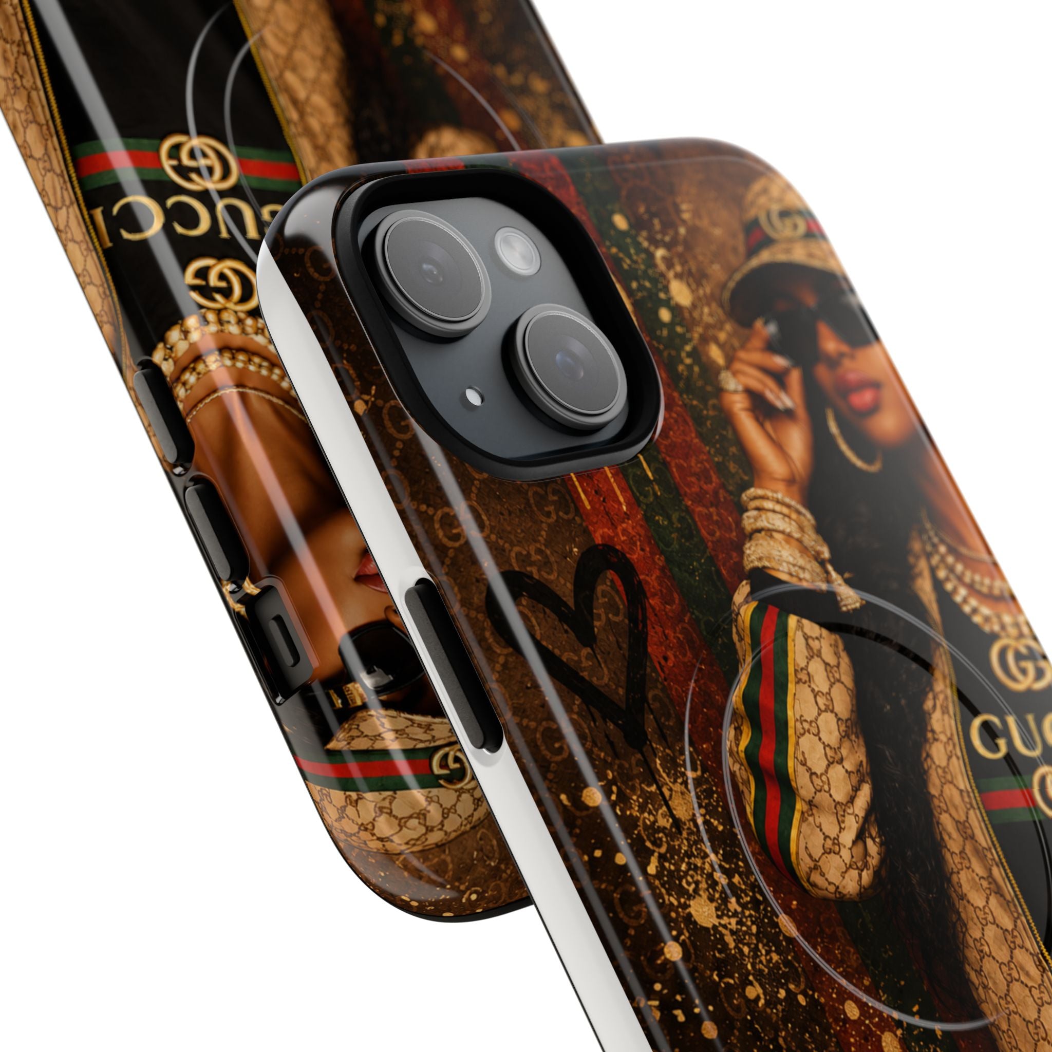 Phone Case — Luxury Street Style Gucci Design Tough Magnetic Case