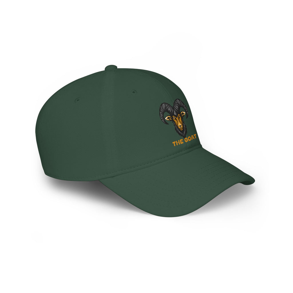 The GOAT Embroidered Low-Profile Baseball Cap