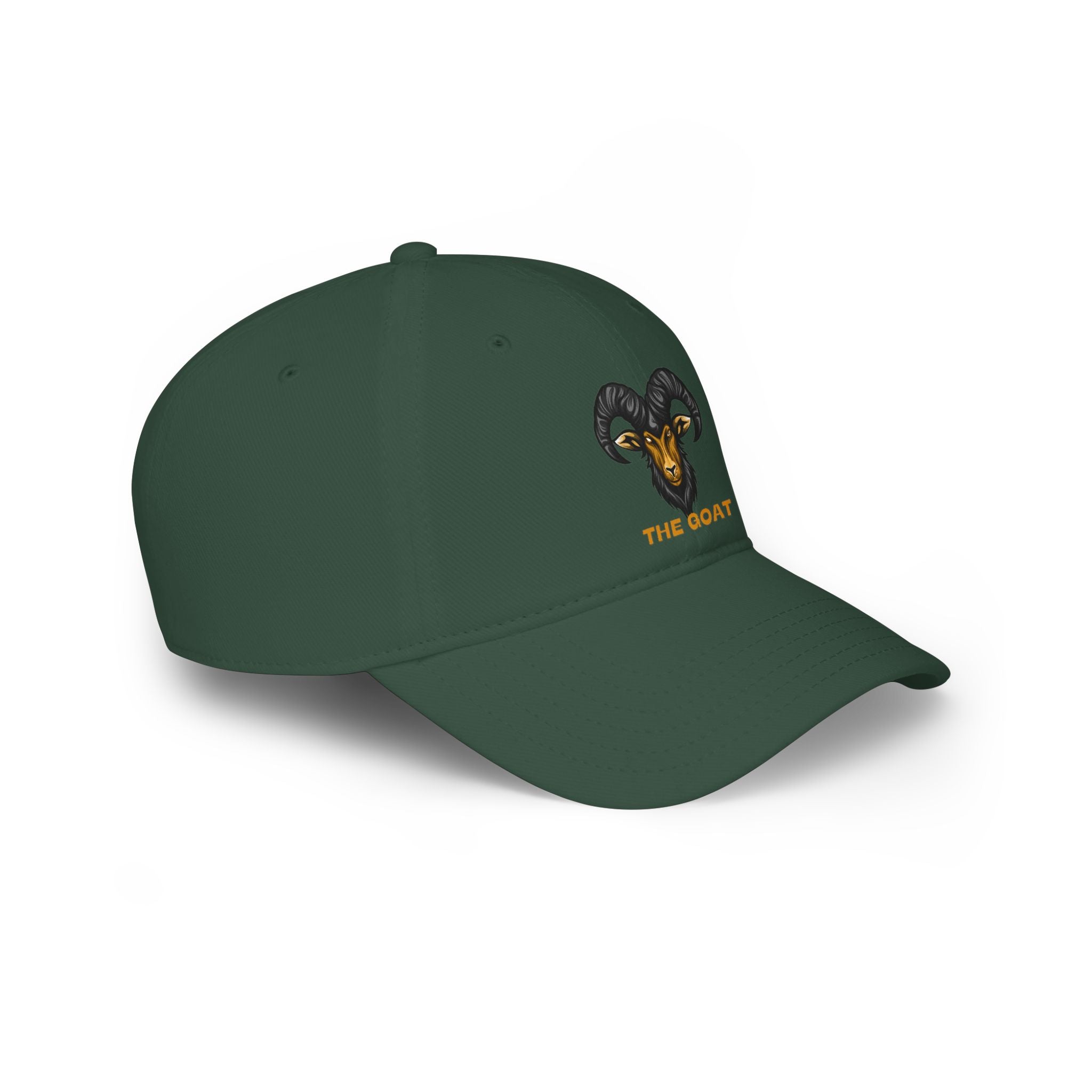 The GOAT Embroidered Low-Profile Baseball Cap