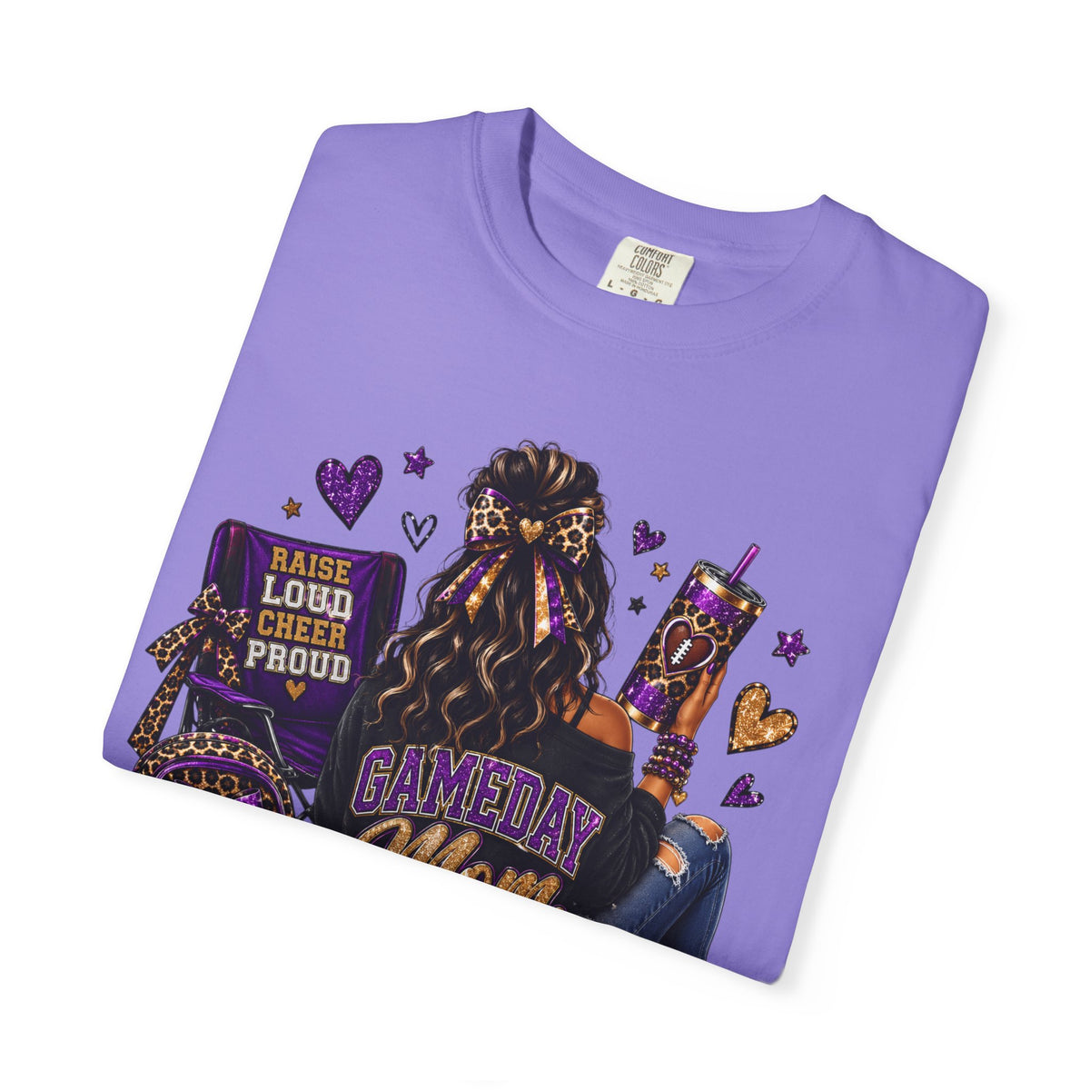 Game Day Mom T-Shirt — Cheer Mom Football Spirit Shirt